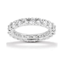 Women Real Diamonds Engagement Eternity Band 3 Carats
