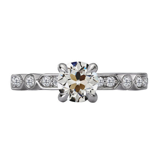 Elegant Diamond Anniversary Ring 2 ct – main view
