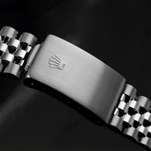 Dj Watch Custom Blue Diamond Dial Bezel Rolex Jubilee Bracelet Ss QUICK SET