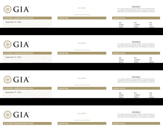GIA Certificate