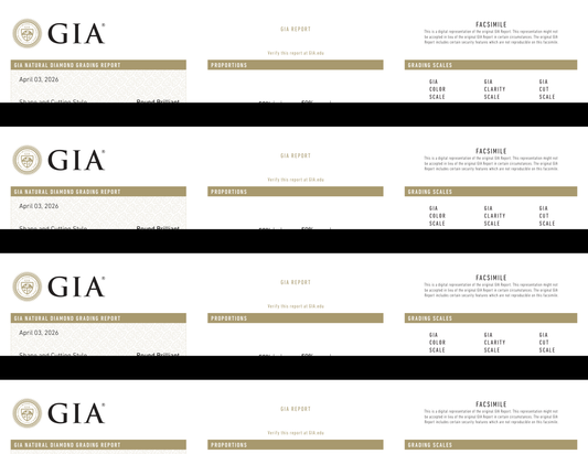 GIA Certificate
