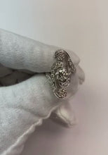 Antique Style Wedding Round Old Mine Cut Natural Earth Mined Diamond Ring 2.75 Carats