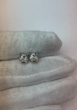 1 Carat Round Natural Earth Mined Diamond Stud Lady Earring