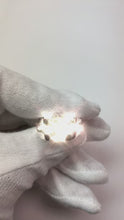 10K Gold Mens Ring Cushion Round Diamond Lab Grown