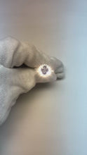 Big Sri Lanka Sapphire & Natural Earth Mined Diamonds Small Diamonds Wedding Ring 3 Ct