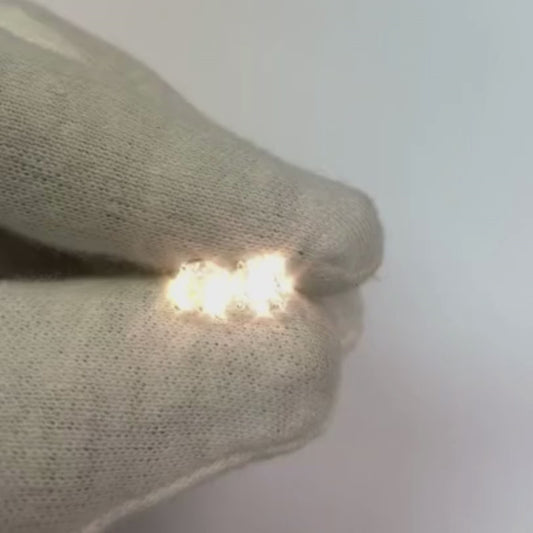 Natural Earth Mined Diamond Earrings For Daily Use