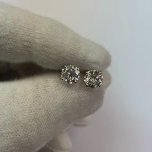 2 Carat Natural Earth Mined Diamond Earrings