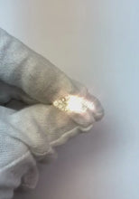 Old Miner Round Natural Earth Mined Diamond Ring 1.50 Carats White Gold 14K