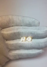 3.10 Ct Solitaire Round Cut Natural Earth Mined Diamond Stud Earring White Gold 14K