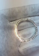 2 Carats Custom Pave Genuine Natural Earth Mined Diamond Bezel Fits All Watch Models
