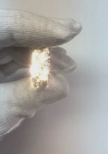4 Ct Round Cut Single Row Inside Out Natural Earth Mined Diamonds Hoop Earring White