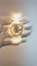 Rolex Datejust Watch Double Row Natural Earth Mined Diamond Bezel Date Just