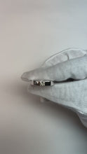Tension Princess Natural Earth Mined Diamond Anniversary Ring White Gold 14K 0.75 Carats