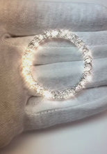 8.75 Carats Ladies Circle Of Life Natural Earth Mined Diamond Pendant White Gold Jewellery
