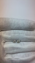 1 Carat Solitaire Natural Earth Mined Diamond Stud Earring 14K White Gold