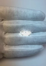 3 Ct. Heart Cut Natural Earth Mined Diamond Stud Earring Prong Setting White Gold