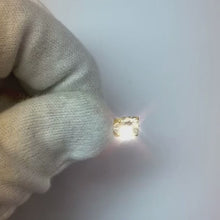 1.5 Carat Pear Natural Earth Mined Diamond Solitaire Pendant Necklace Yellow Gold