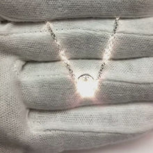 1 Carat Sparkling Natural Earth Mined Diamond Necklace Pendant White Gold 14K F VS1
