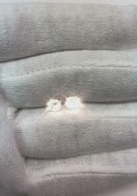 1 Carat Round 4 Prong Set Diamond Genuine Stud Earring 14K