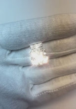 Round Natural Earth Mined Diamond Pendant Necklace Without Chain 1.95 Carat White Gold 14K