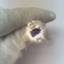 Halo Emerald Ceylon Sapphire Anniversary Natural Earth Mined Diamond Ring 5 Carats