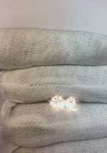 Round Cut Real Natural Earth Mined Diamond Stud Earring 1.50 Carats White Gold