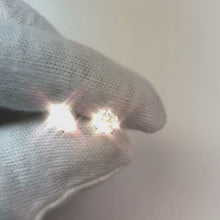 1.20 Carats Brilliant Natural Earth Mined Diamond Stud Earring Ladies Jewellery