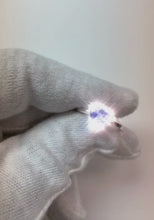 1.50 Carats Tanzanite And Round Natural Earth Mined Diamond Fancy Ring White Gold 14K