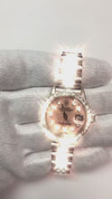 Rolex Datejust Watch Ss Jubilee Bracelet Diamond Dial Bezel Women
