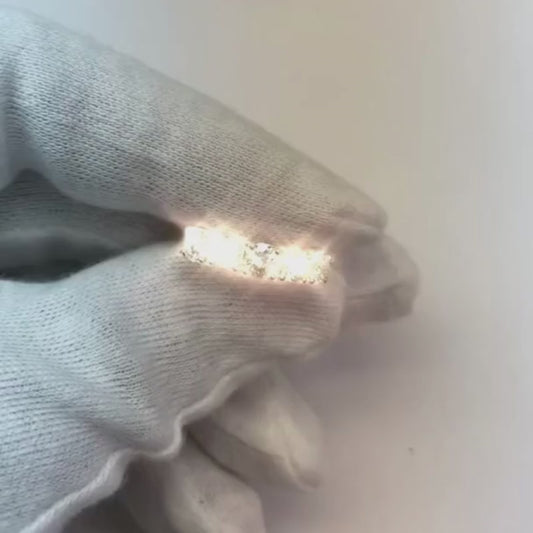 1.25 Ct Five Stone Natural Earth Mined Diamond Half Eternity Wedding Band