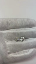 4 Ct Platinum Natural Earth Mined Diamond Women's Earrings