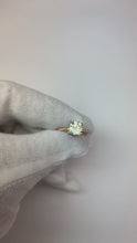 Solitaire Round 2 Carats Natural Earth Mined Diamond Rose Gold Wedding Ring