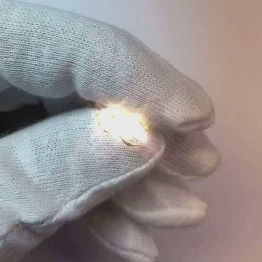 1 Carat Round Cut Solitaire Natural Earth Mined Diamond Stud Earring 14K White Gold