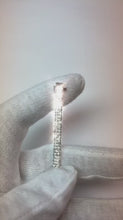 Princess Cut Natural Earth Mined Diamond Ladies Tennis Bracelet 11 Carat White Gold 14K