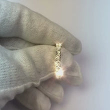 3 Ct Sparkling Round Natural Earth Mined Diamond Women Wedding Band