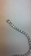 Classic Natural Earth Mined Diamond Tennis Chain Necklace