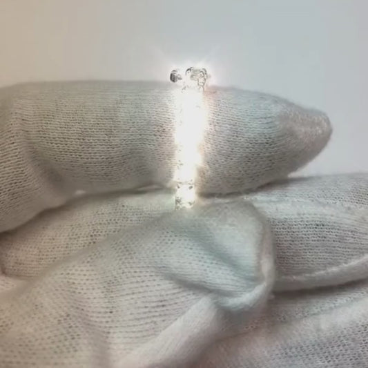 Ladies 5.72 Carats Round Cut Natural Earth Mined Diamonds Tennis Bracelet 14K White Gold