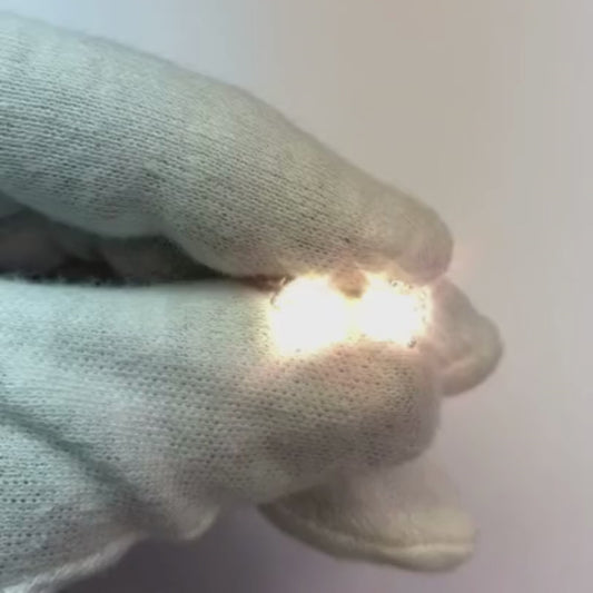 2 Carats Prong Diamond Round Natural Stud Solitaire Earrings 14K