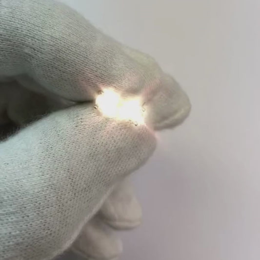 0.90 Carats 4 Prong Set Round Cut Natural Diamond Stud