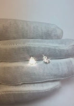 Women Pear Cut Natural Earth Mined Diamond 1.60 Carats Stud Earrings Solid Gold Jewellery