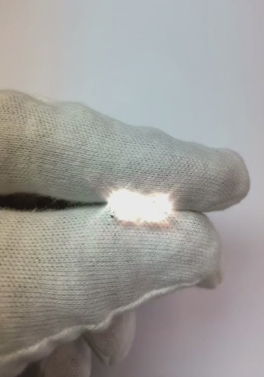 1 Carat Solitaire Round Cut Real  Diamond Stud Earring 14K