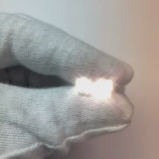 Solitaire Round Cut 2 Carats Natural Earth Mined Diamond Stud Earring White Gold 14K