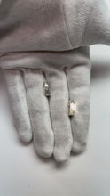 Real Natural Earth Mined Diamond Huggies Huggy Earrings Princess Cuts