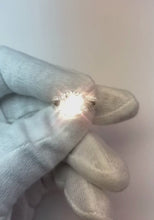 3.50 Carats Cushion Natural Earth Mined Diamond Solitaire Ring Split Shank Jewellery New