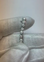 Natural Earth Mined Diamond Tennis Bracelet 6 Carats Bezel Set Jewellery F Vs1