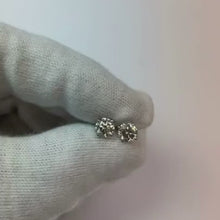 1.80 Ct. Diamond Studs Platinum Martini Customized