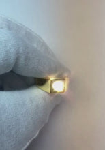1 Carat F VS1 Natural Earth Mined Diamond Men's Solitaire Ring 14K White Gold