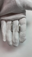 Princess Cut Cute Genuine Natural Earth Mined Diamond Hoops
