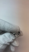 Black Gold Real Cushion Natural Earth Mined Diamond Womens Ring With Accents