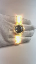 Natural Earth Mined Diamond Bezel Rolex Datejust Watch Lady Presidential Style Gold